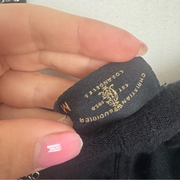 Christian Audigier Hoodie Dress – Gothic Tattoo Print, Rhinestone, LA Streetwear - Picture 13 of 15